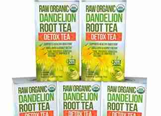 Organic Dandelion Root Tea Detox