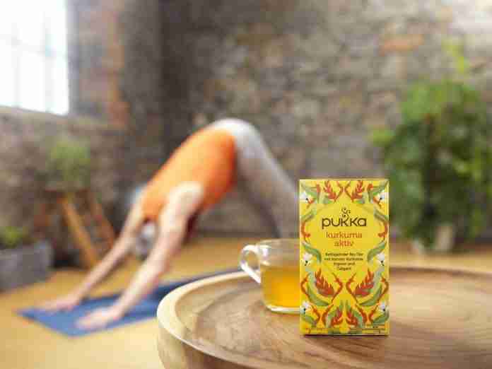 Pukka Turmeric Active Organic Herbal Tea with Ginger & Galangal