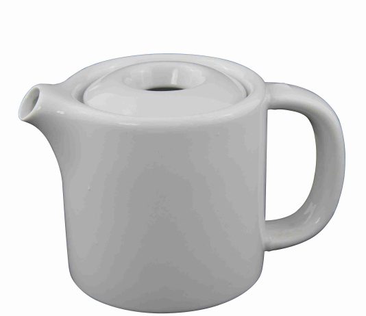 Genuine Swan White Ceramic Tea Maker
