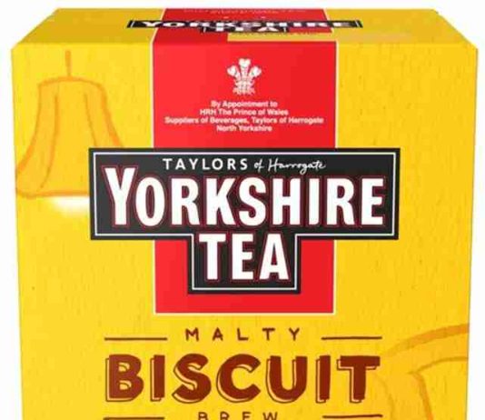 Yorkshire Tea Biscuit Brew Tea Bags