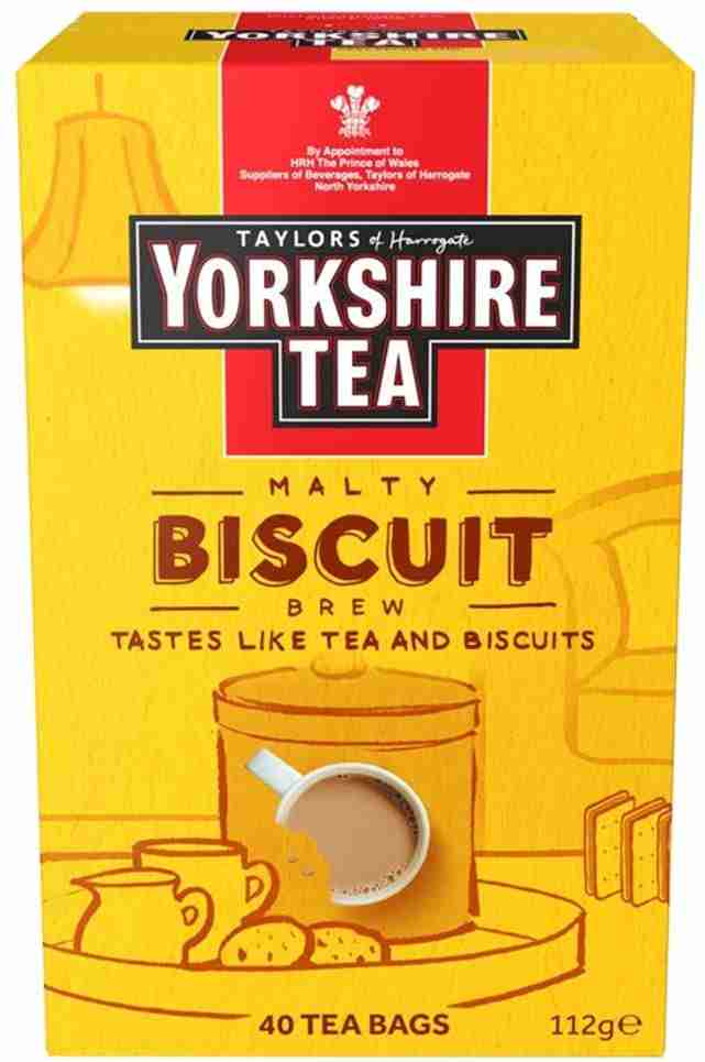 Yorkshire Tea Biscuit Brew Tea Bags