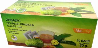 NalLife Organic Soursop Graviola Leaves Tea 2020
