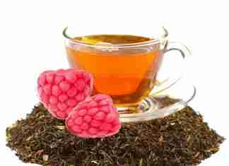 Health & Healthier Raspberry left infusion tea