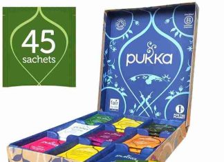 Pukka Tea Selection Box Collection of Organic Herbal Teas