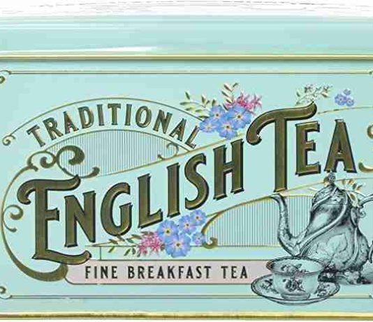 New English Teas Vintage Victorian Tea Tin