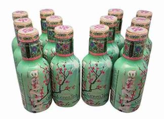 arizona original green iced tea with honey 500ml pack of 12