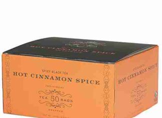 harney sons hot cinnamon spice tea 50 tea bags