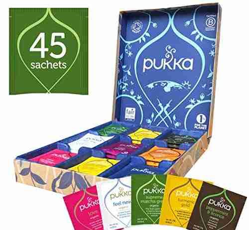 pukka herbs tea selection gift box organic herbal teas great birthday