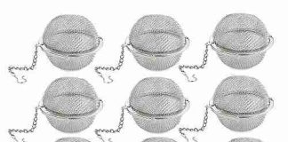 12pcs stainless steel tea ball mesh tea infuser strainers premium tea filter