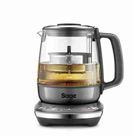 sage stm700shy the tea maker compact stainless steel 1600 w 1 liter