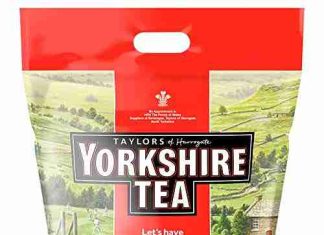 yorkshire tea bags 325 kg 1040 tea bags