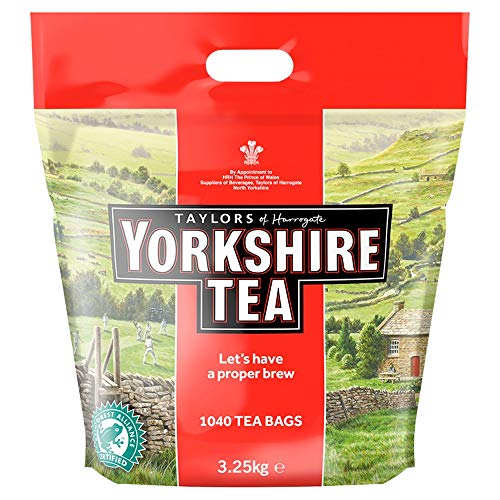 yorkshire tea bags 325 kg 1040 tea bags