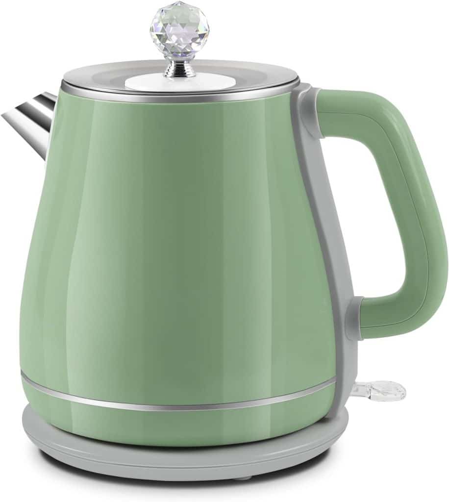 1.8L Electric Kettle Cordless, 1800W Water Kettle Electric with Fast Boil, Auto Shut off and Boil Dry Protection, Quiet, Suit for Camping, Office, Kitchen : Amazon.co.uk: Home  Kitchen