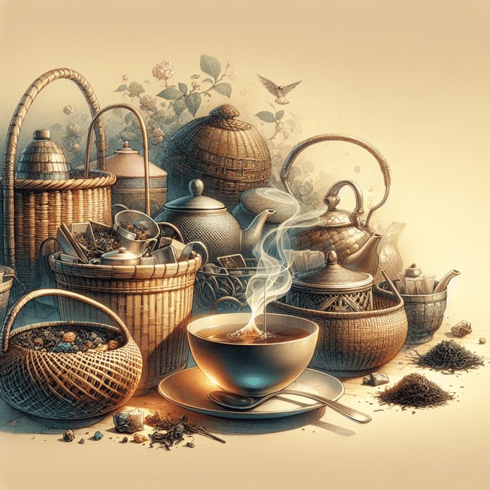 tea baskets steep and remove tea in a tea basket 1