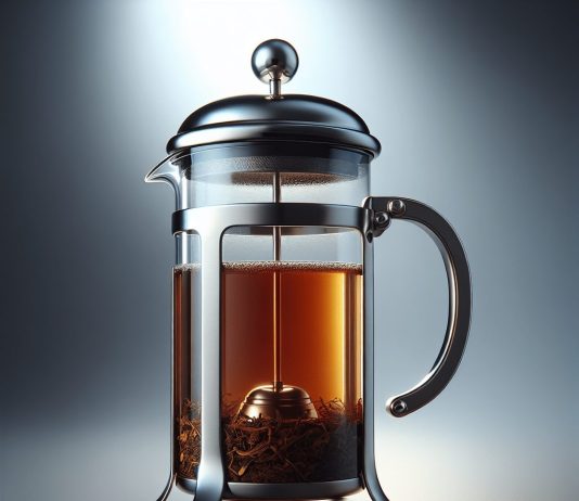 tea presses press tea in a french press tea maker 1