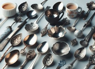 tea spoons stir tea with small decorative spoons 1