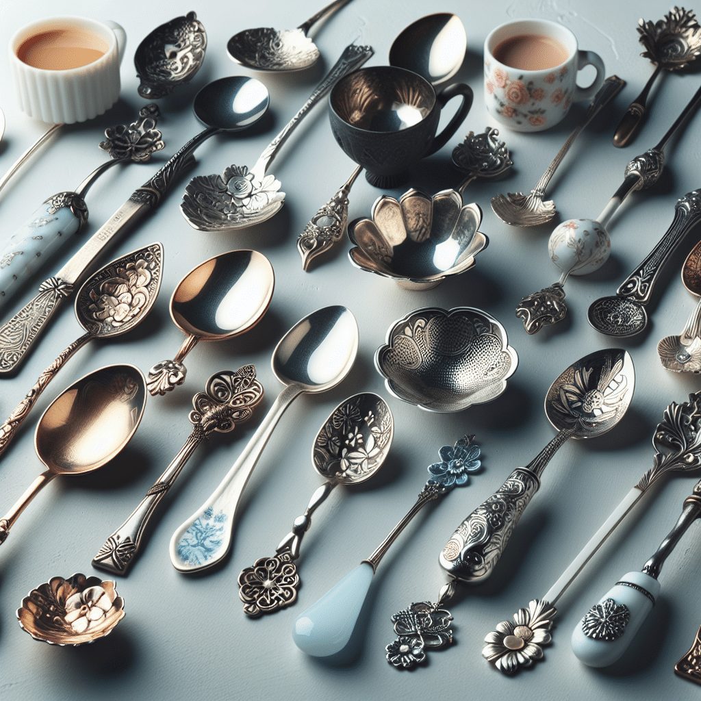 Tea Spoons - Stir Tea With Small Decorative Spoons