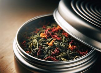 tea tins store tea in a air tight metal tea tin