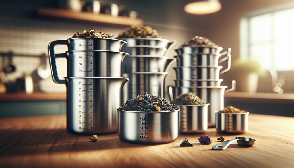 Tea Measuring Cups - Accurately Portion Loose Leaf Tea
