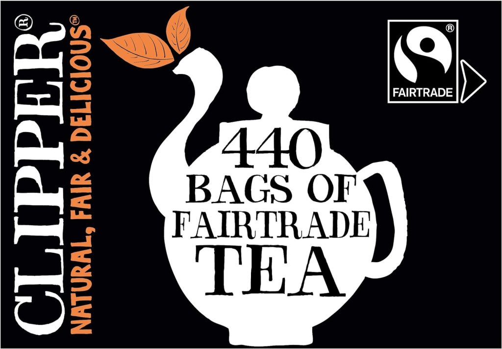 Clipper Classic Everyday One Cup Teabags | Black Tea Bags | Natural, Unbleached, Plant-Based Biodegradable  Non GM Teabags | Eco Conscious, All Natural  Fair Trade Tea (440 Teabags)