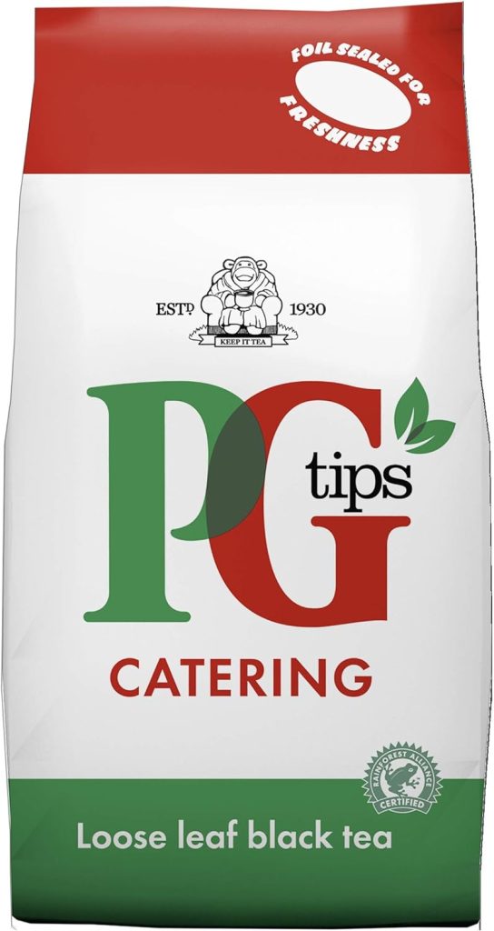PG Tips, 1.5kg Quality Loose Leaf Black Tea, Bulk Buy, Ideal for Catering, 480 Servings