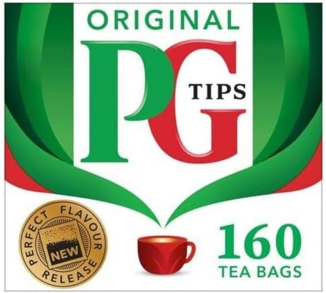 pg tips original 160 black tea bags review