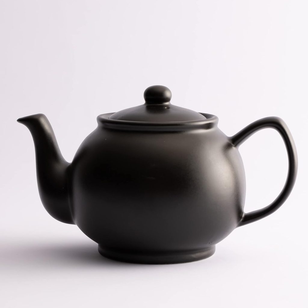 Price  Kensington Black 6 cup Teapot