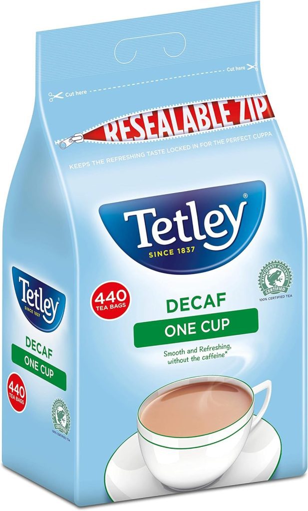 Tetley One Cup Decaf Tea, Pack of 440 Tea Bags