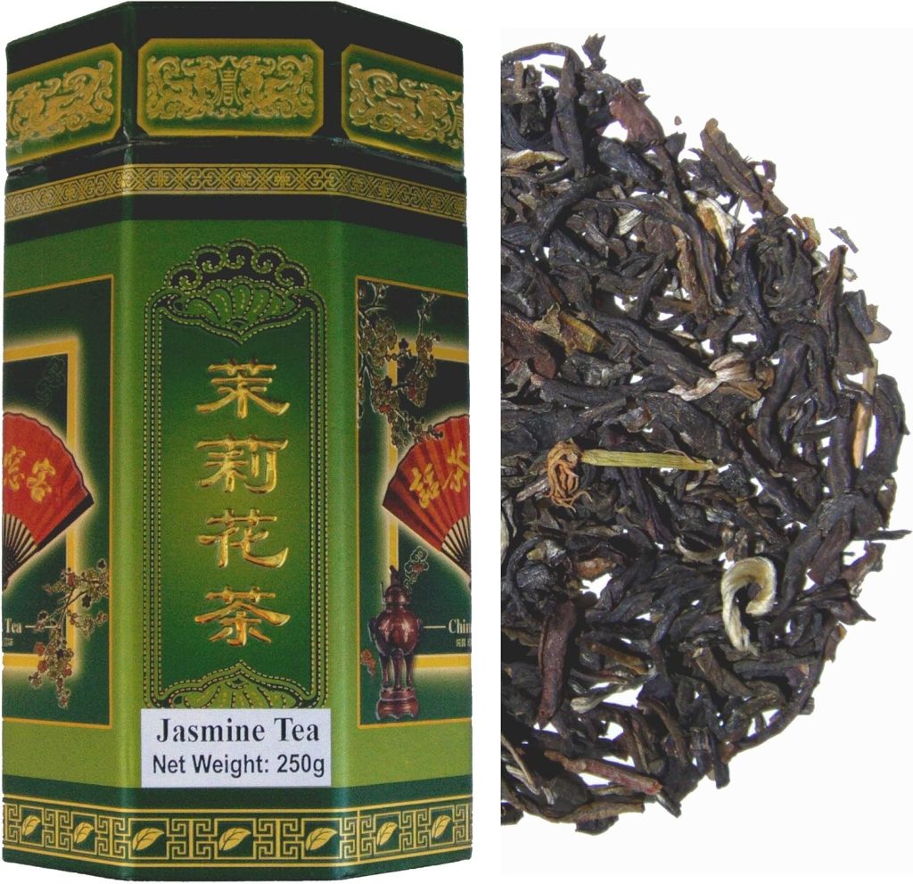 250g Jasmine Green Tea Loose Leaf in Caddy