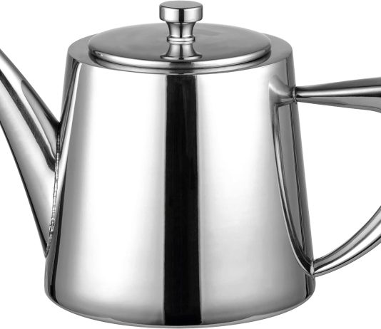 cafe ole dw 024 derwent teapot stainless steel 24oz 650ml 2 3 cup