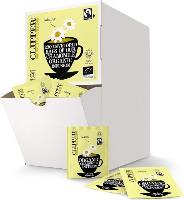 Clipper Organic Chamomile Tea Bags Review | Tea Hee Shop UK