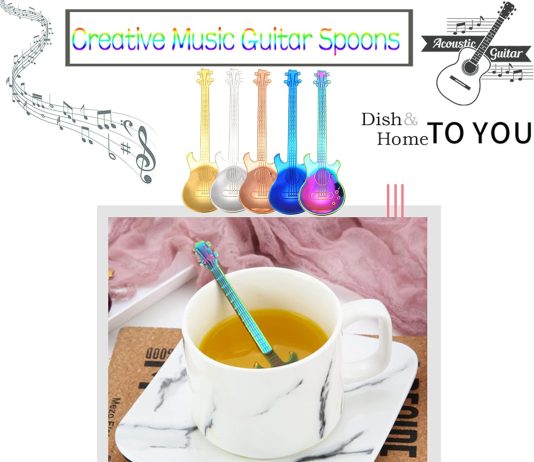 guitar spoons coffee teaspoon esrise stainless steel musical coffee gifts for men cute tea spoons for christmas gifts bi 3