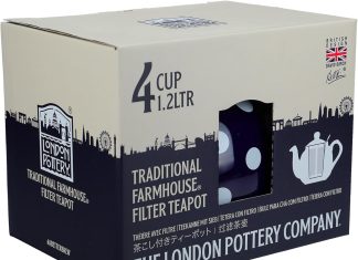 london pottery farmhouse polka dot teapot review