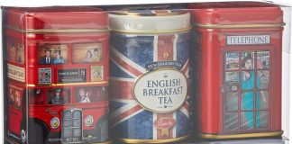 new english teas british mini tin tea selection 140 g