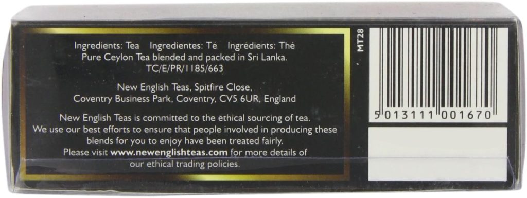 New English Teas Traditions of London Mini Tin Triple Pack Loose Tea 65 g