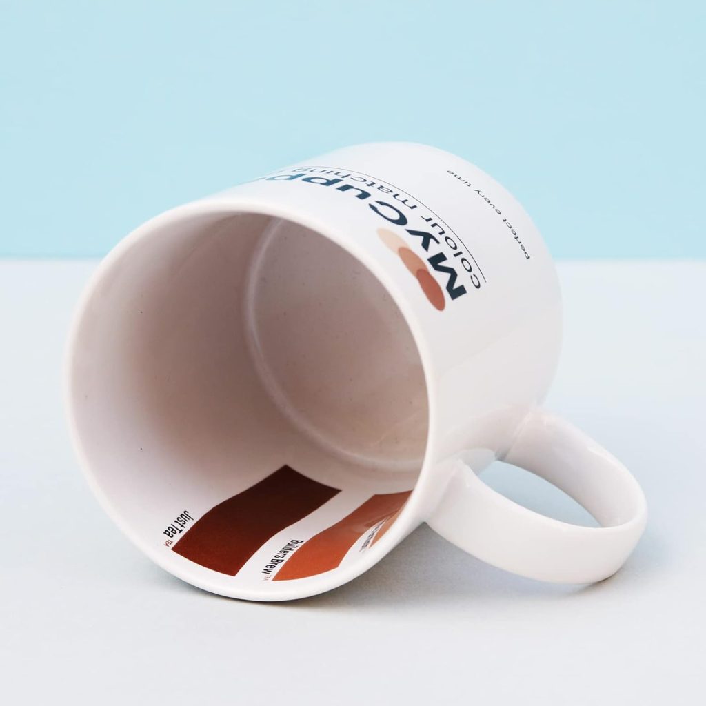 Suck UK Tea Mug Novelty Mug For Tea Colour Guide Mugs For Men  Women Tea Cup  Large Mug Office Gifts Cups And Mugs Kitchen Accessories New Job Gifts Or Tea  Coffee Mugs Gifts For Women
