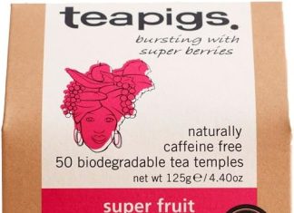 tea pigs super fruit tea made with whole fruit pack of 50