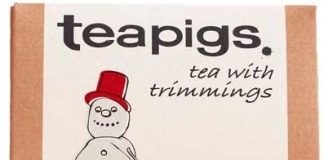 teapigs spiced winter red herbal tea bags with whole spices 1 pack of 15 teabags rooibos herbal tea base naturally caffe