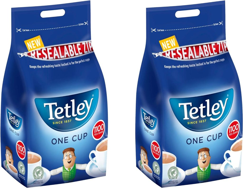 Tetley One Cup Tea Bags, 1100