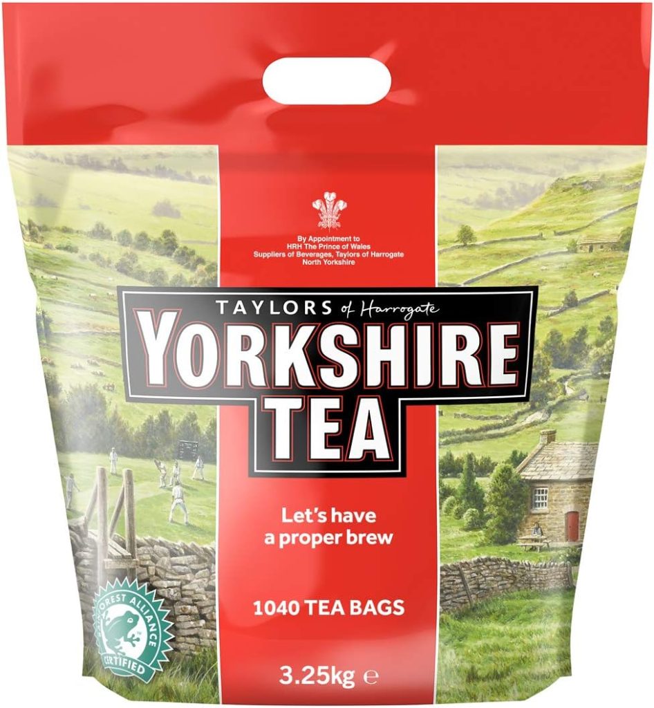 Yorkshire Tea Bags 3.25 Kg (1040 tea bags)