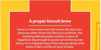 yorkshire tea biscuit brew flavoured tea bags pack of 4 total 160 tea bags 1