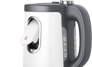 laica dual flo electric kettle one cup fast boil hot water dispenser 15l capacity hot drinks in less than 60 seconds