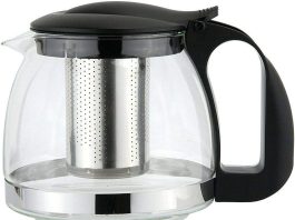 Glow Glass 600ml Infusion Teapot Review glow glass 600ml infusion teapot heat resistant glass teapot with stainless steel infuser for loose leaf tea the ultimat
