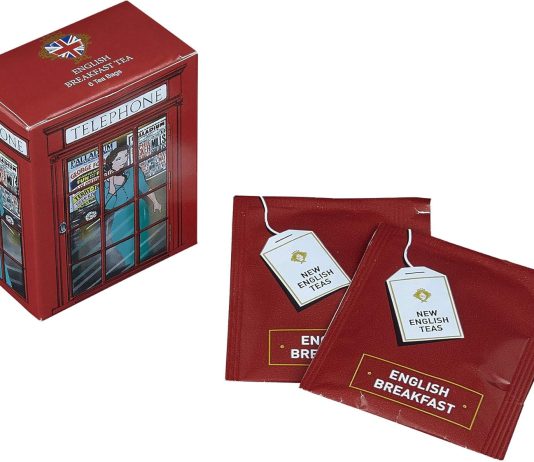 English Telephone Box English Breakfast Tea review