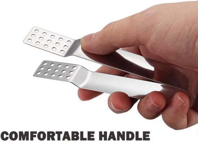 tea-bag-squeezer-stainless-steel-holder-tongs-spoon-strainer-clip-for-gripping-ice-cubes-15cm