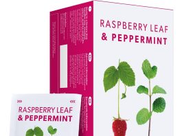 Nutra Tea Raspberry Leaf & Peppermint Tea review